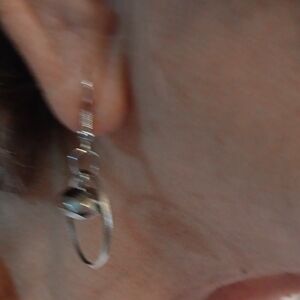 Chic Silver Dangle Earrings